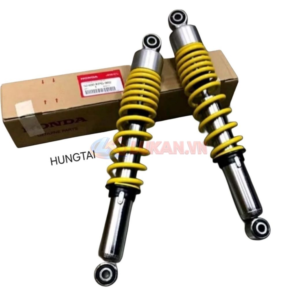 Cặp phuộc nice vàng, giảm sóc sau DREAM, WAVE, FUTURE.... zin Honda Thái xịn 52400-KPG-902 - Ảnh 4
