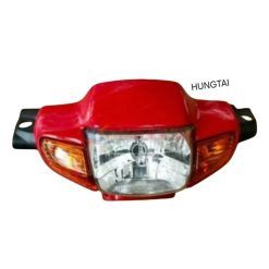 Bộ nhựa vỏ đầu đèn trước xe WAVE Thái 110 Đỏ zin chính hãng