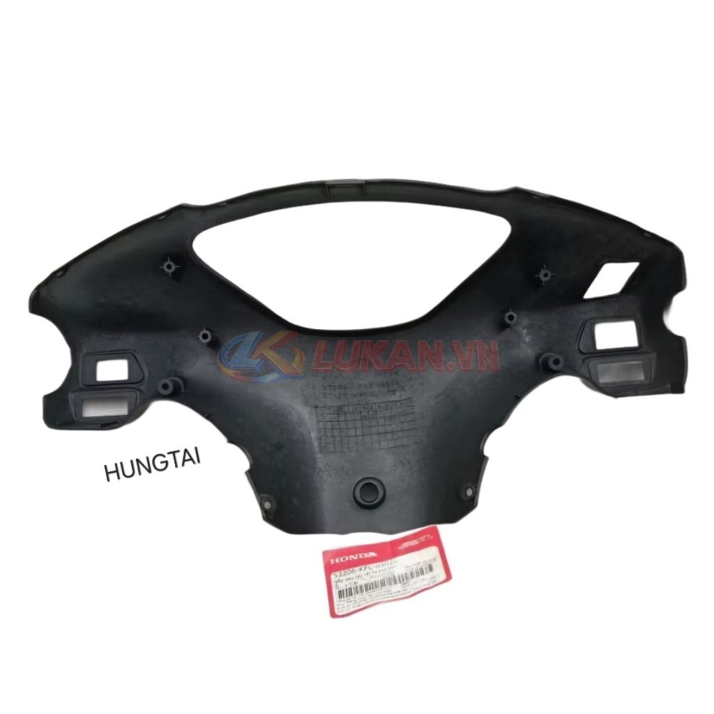 Nhựa ốp vỏ đầu, bợ cổ gáy FUTURE 1 đời đầu Xám chuột zin 53200-KFL-890ZC - Ảnh 3