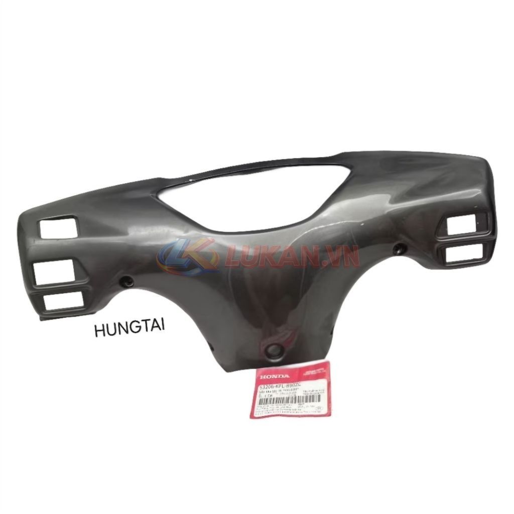 Nhựa ốp vỏ đầu, bợ cổ gáy FUTURE 1 đời đầu Xám chuột zin 53200-KFL-890ZC - Ảnh 4