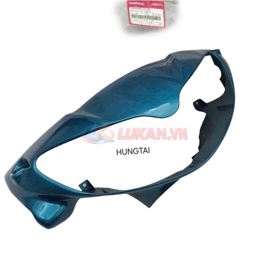 Nhựa ốp vỏ đầu đèn trước FUTURE 1 đời đầu Xanh ngọc zin - Ảnh 3