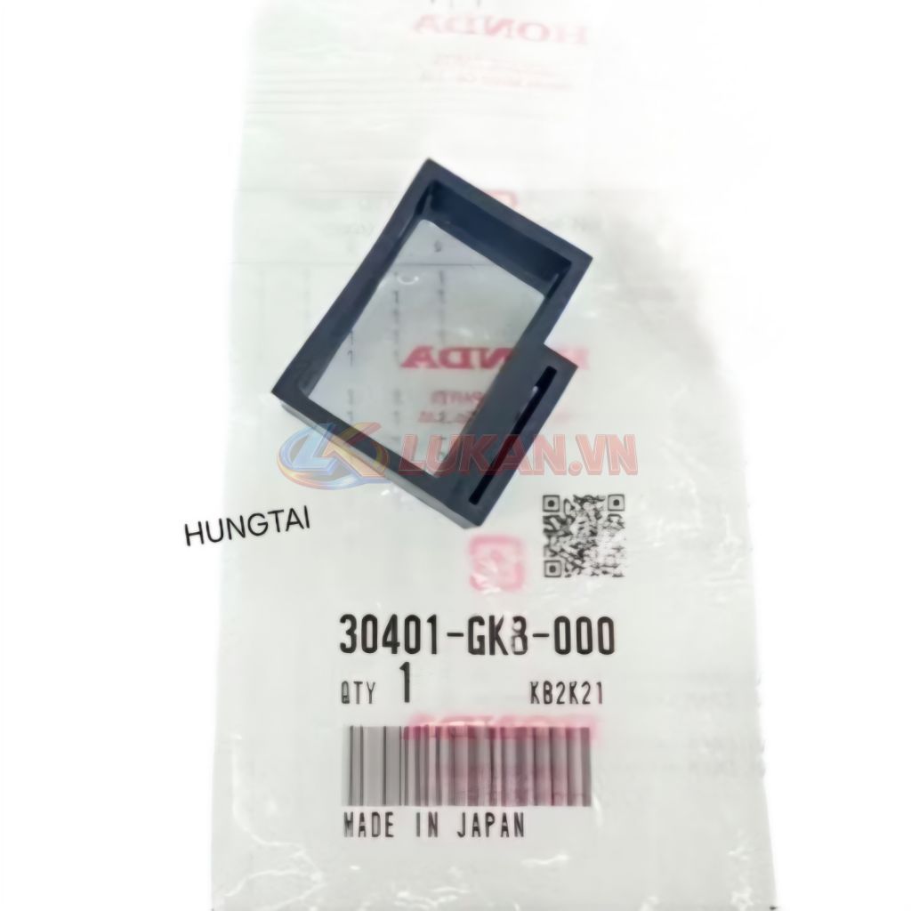 Cao su bọc, treo cục IC xe DREAM Thái, Super zin chính hãng 30401-GK8-000 - Ảnh 3