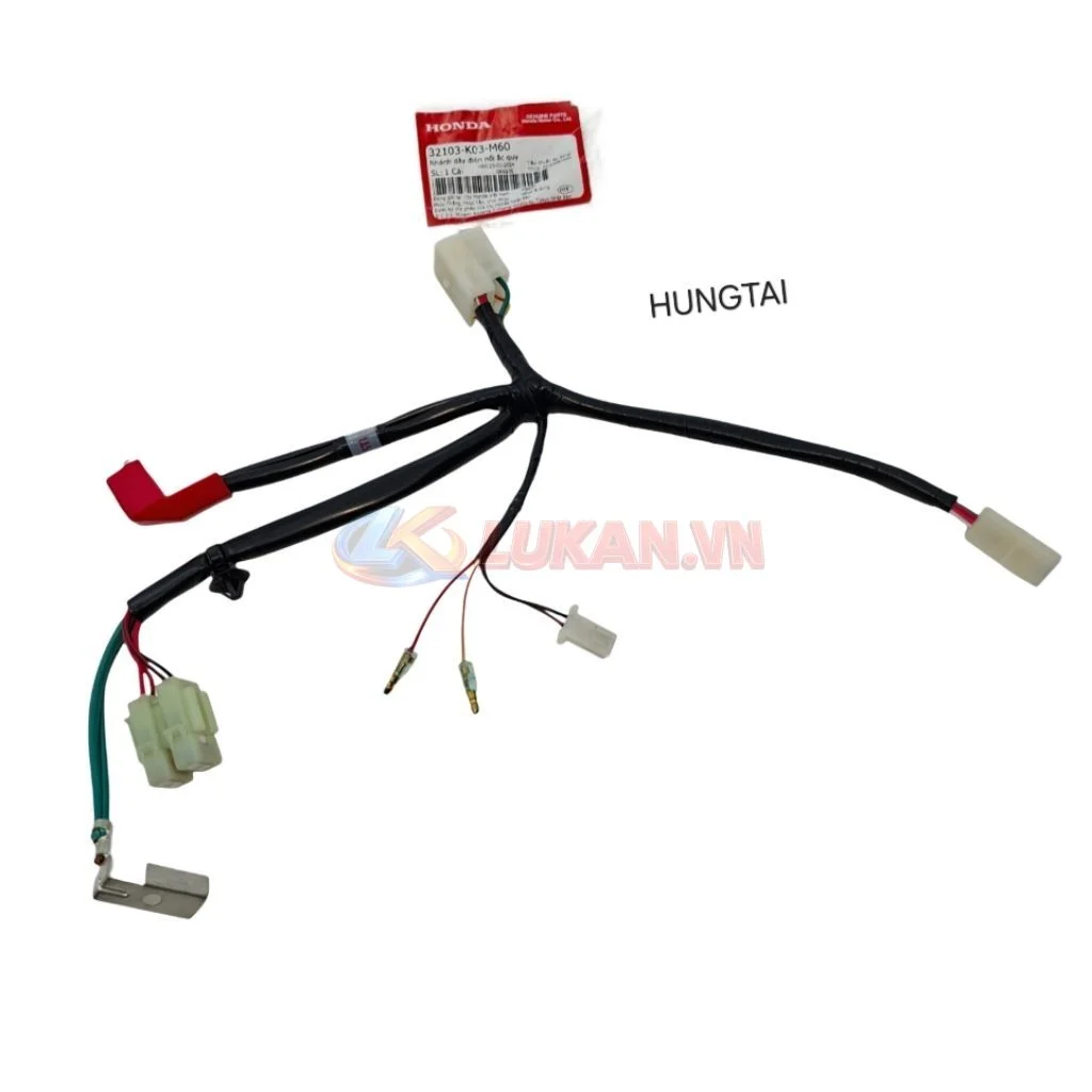 Dây điện bình, cầu chì ắc quy WAVE RSX 2014-2025 Fi... zin 32103-K03-M60 - Ảnh 3