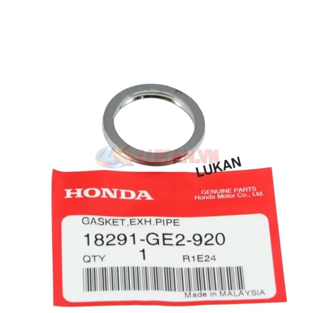 Gioăng, ron đệm cổ pô ống xã WAVE S110, RSX, FUTURE 125... zin 18291-GE2-921 - Ảnh 7