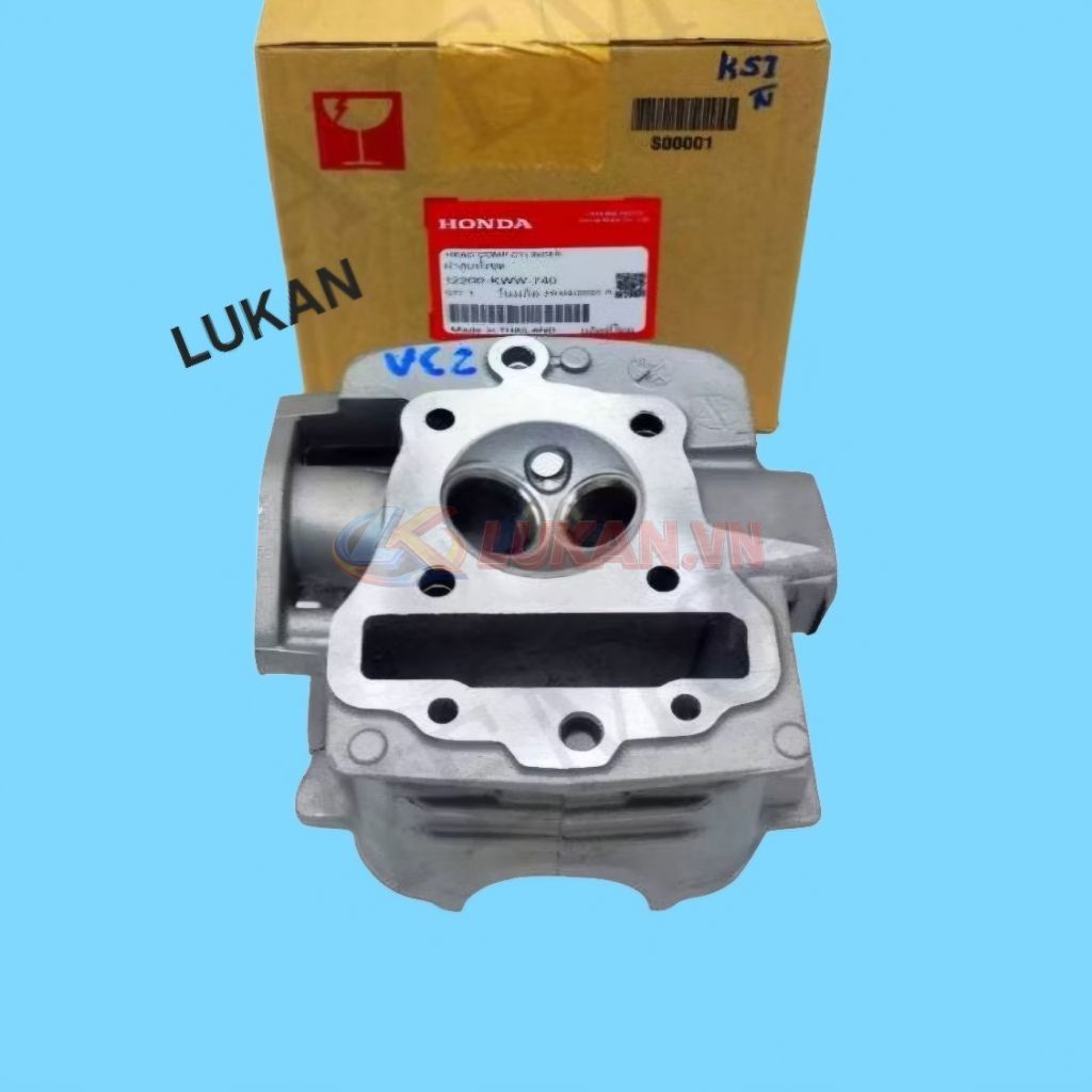 Cụm đầu bò quylat xe WAVE S110, RSX, BLADE, A110... zin Honda 12200-KWW-A80, 740 - Ảnh 3