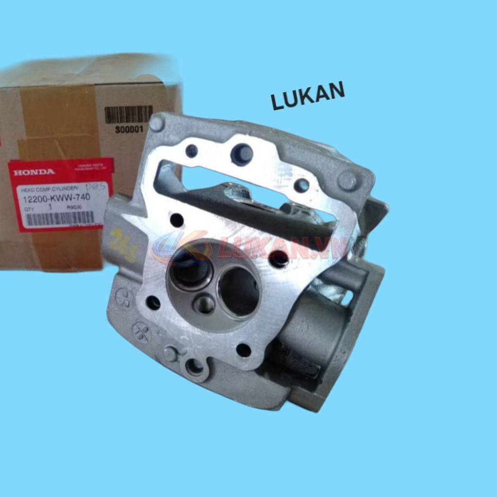 Cụm đầu bò quylat xe WAVE S110, RSX, BLADE, A110... zin Honda 12200-KWW-A80, 740 - Ảnh 5