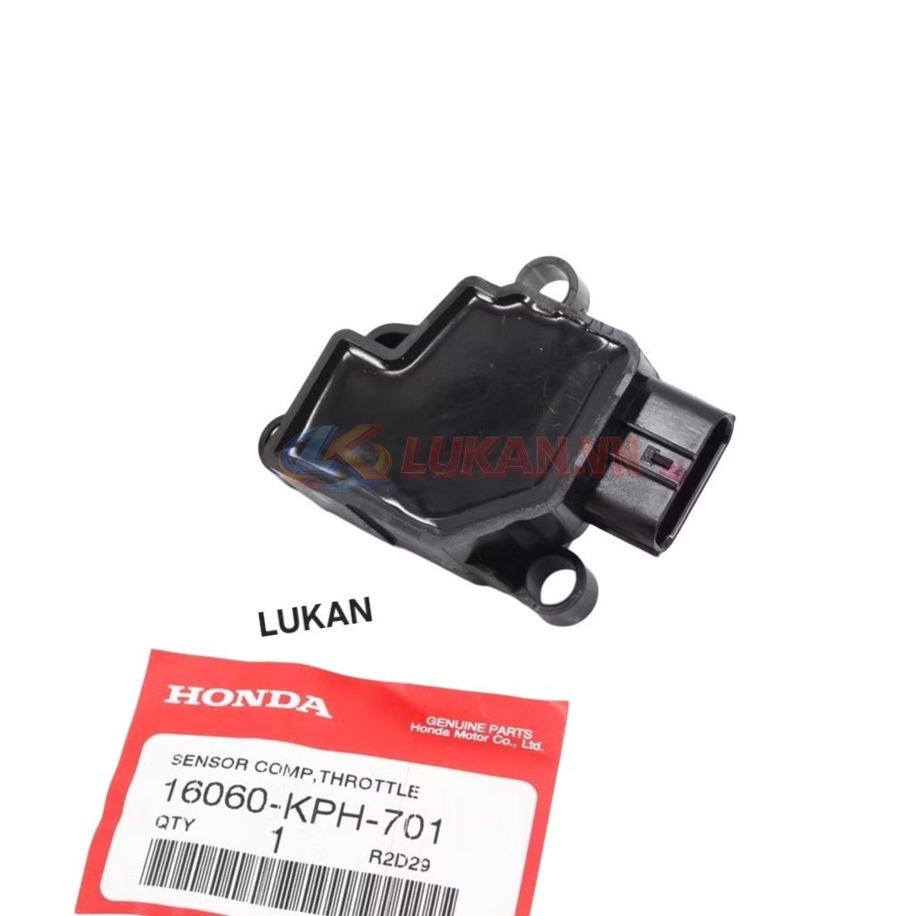 Cục cảm biến TPS bướm ga sensor FUTURE NEO, X, WAVE 125.... họng xăng zin 16060-KPH-701 - Ảnh 6