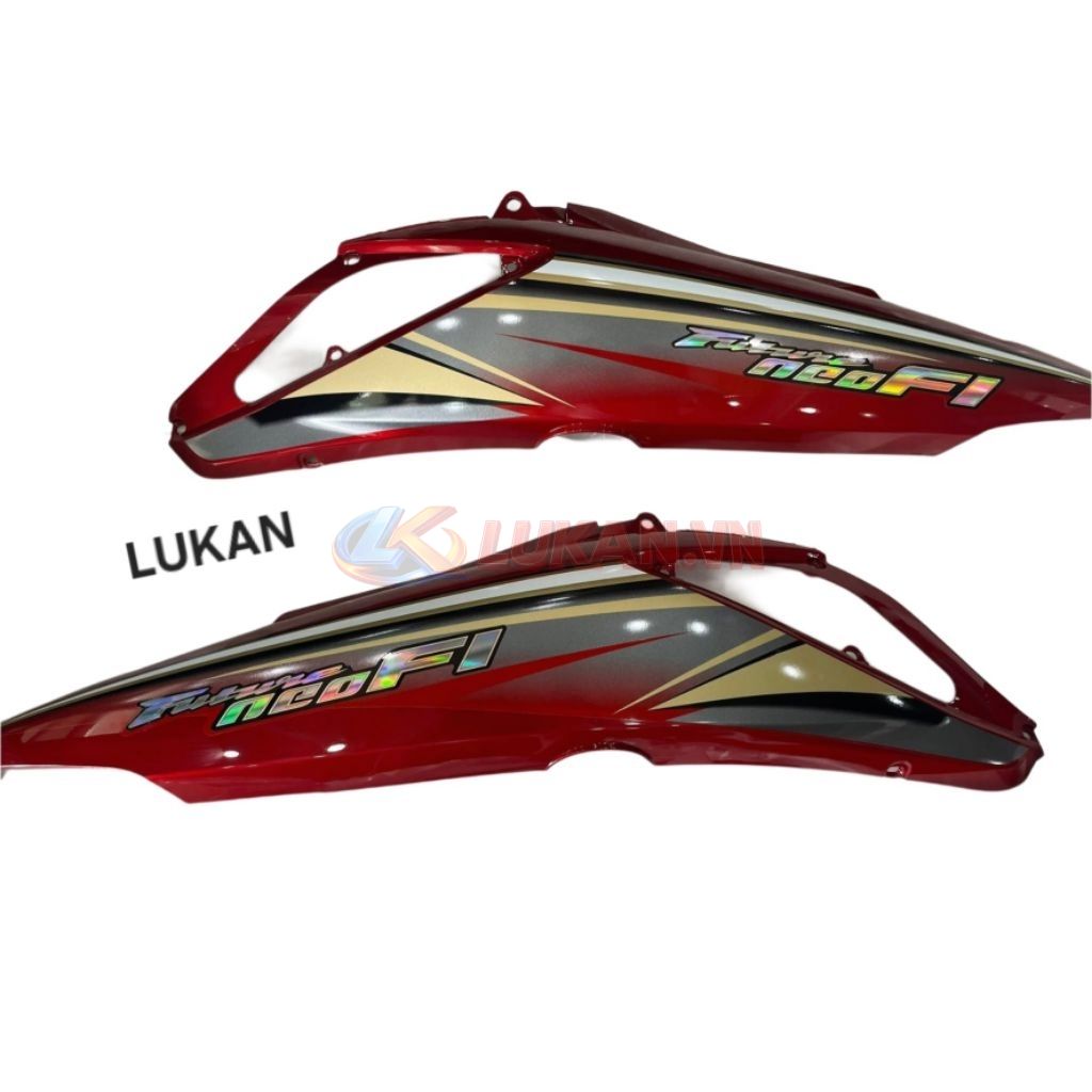 Cặp nhựa ốp vỏ thân sườn, áo FUTURE NEO 125 Fi.... Đỏ zin Honda - Ảnh 7