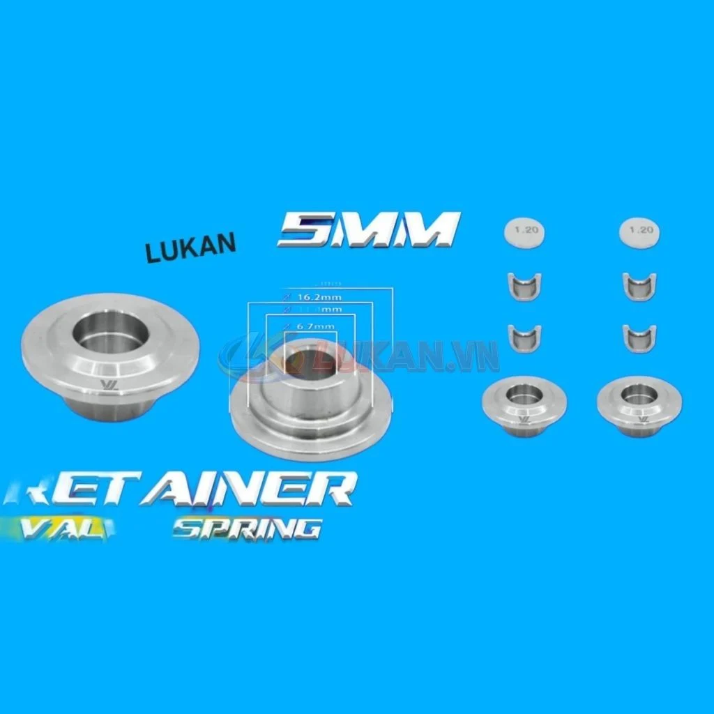 Bộ chén móng, đồng tiền xupap xe DREAM, WAVE, FUTURE.... - Ảnh 5