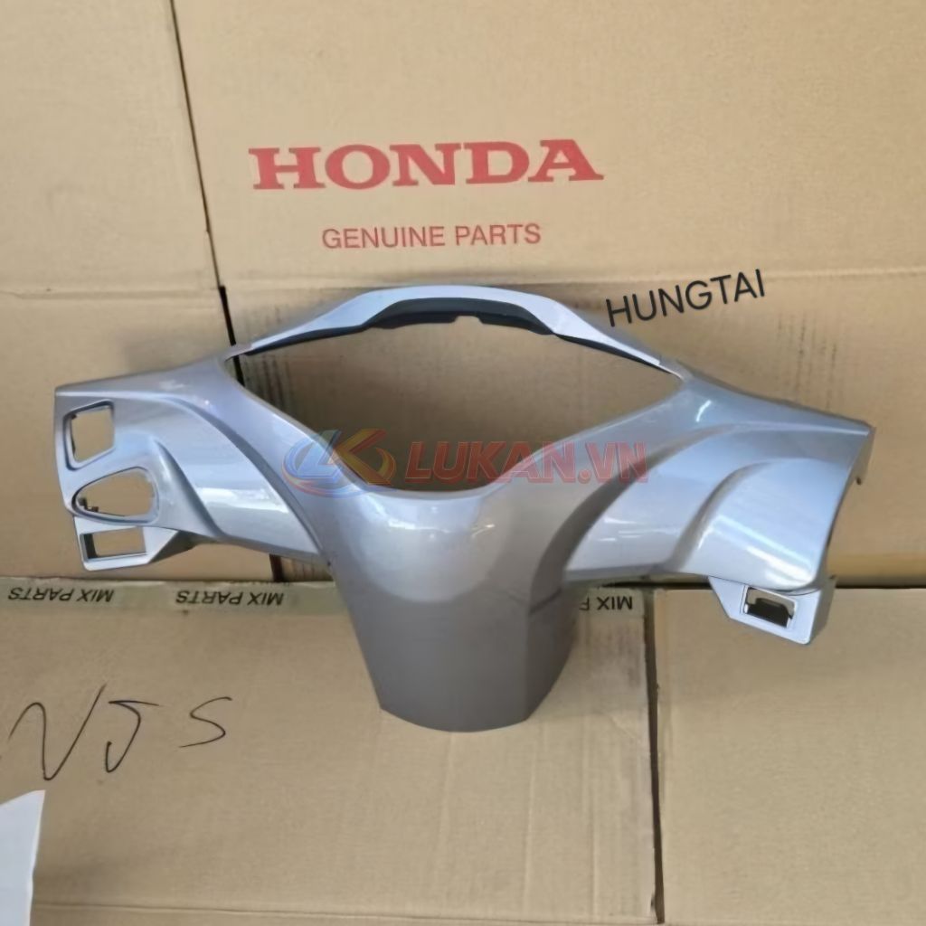Nhựa ốp vỏ đầu, bợ cổ gáy FUTURE LED, WAVE 125i Bạc zin Honda - Ảnh 2