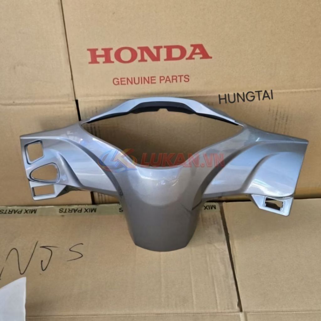 Nhựa ốp vỏ đầu, bợ cổ gáy FUTURE LED, WAVE 125i Bạc zin Honda - Ảnh 3