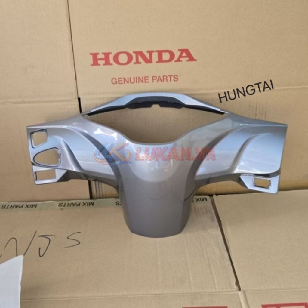 Nhựa ốp vỏ đầu, bợ cổ gáy FUTURE LED, WAVE 125i Bạc zin Honda - Ảnh 4