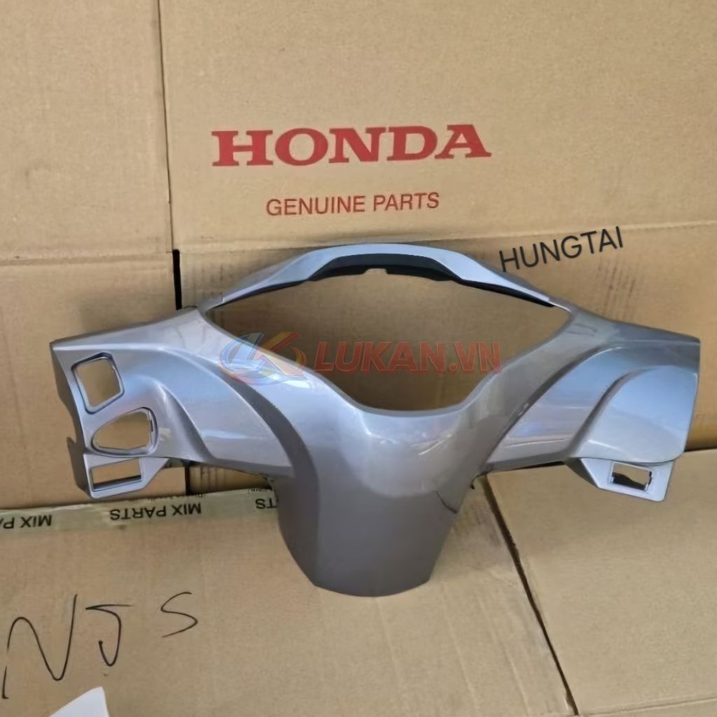 Nhựa ốp vỏ đầu, bợ cổ gáy FUTURE LED, WAVE 125i Bạc zin Honda - Ảnh 6