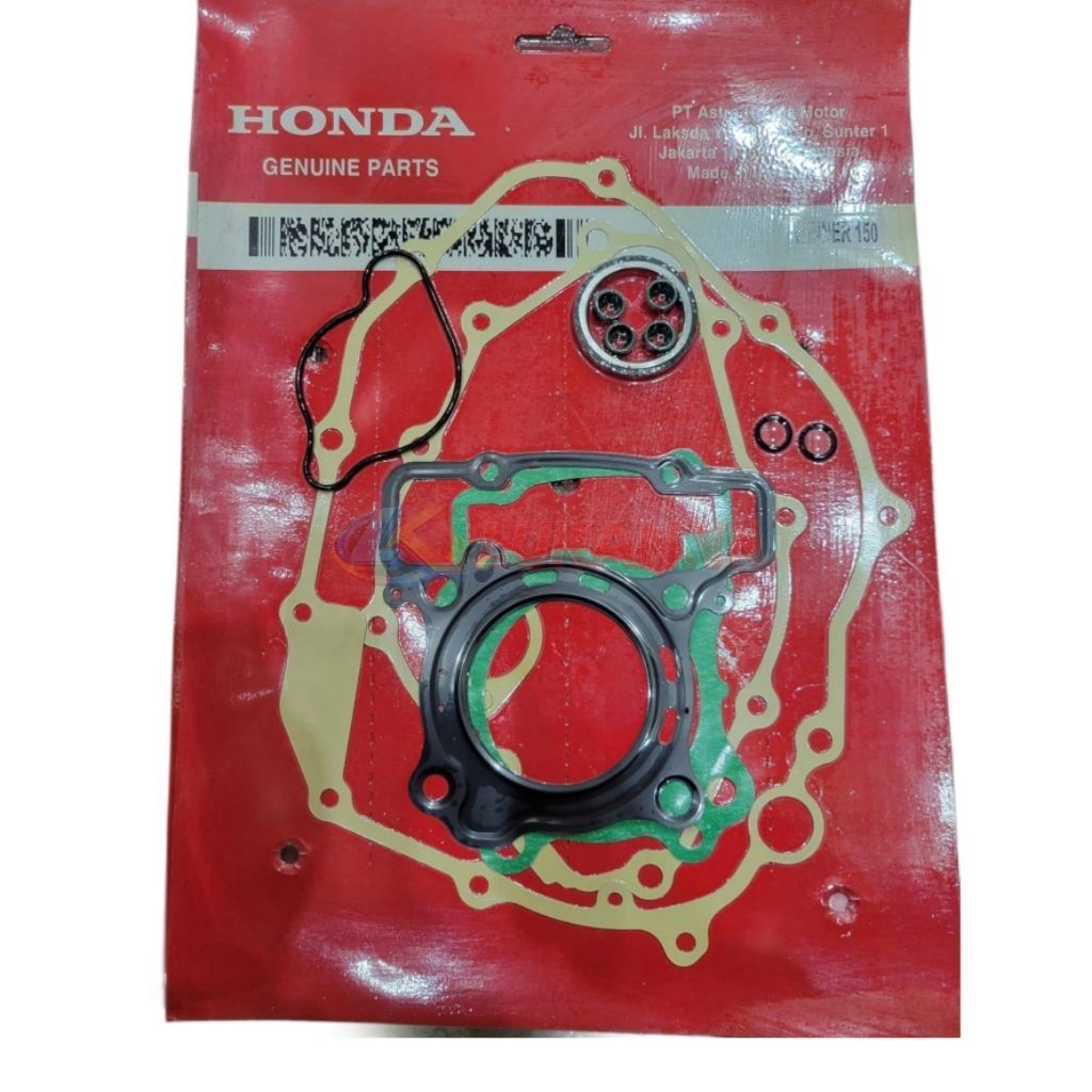 Bộ gioăng, ron máy động cơ xe WINNER, SONIC, CBR 150.... zin indo