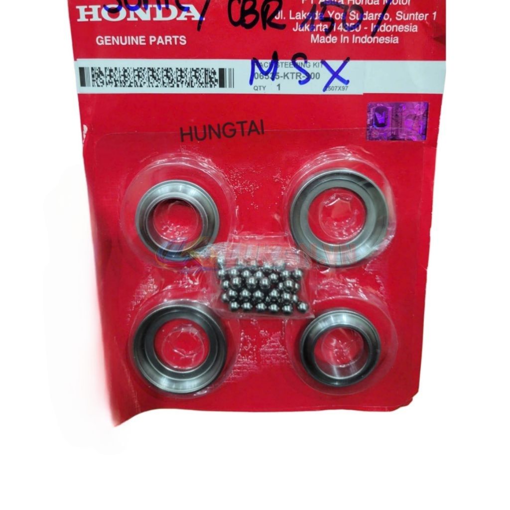 Bộ chén đạn bị cổ, tay lái xe SONIC, CBR 150, MSX.... zin indo - Ảnh 3