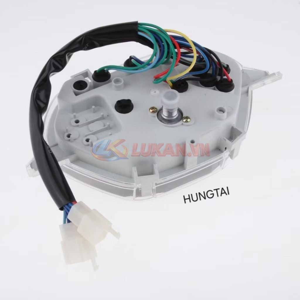 Cụm đồng hồ điện tử xe WAVE Thái, ALPHA, ZX.... công tơ mét mẫu củ - Ảnh 7