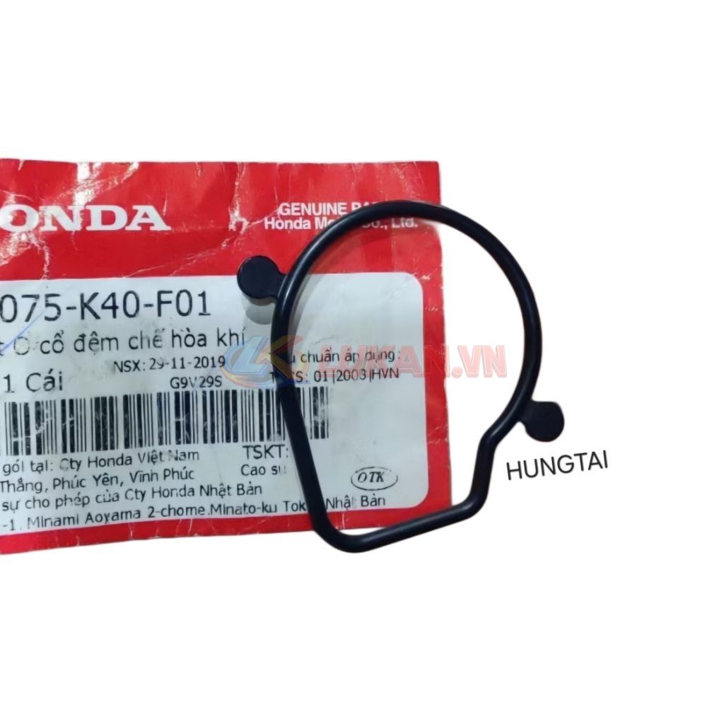 Sin cao su, ron họng xăng, bướm ga WINNER, SONIC, CBR 150.... 16075-KZR-601, 160475-K40-F01 - Ảnh 2