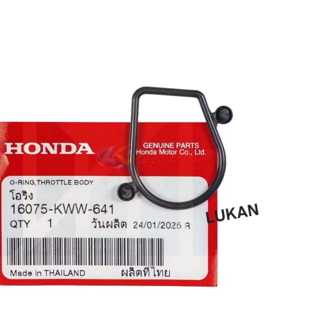 Sin cao su, ron họng xăng bướm ga WAVE, FUTURE, MSX 125.... zin 16075-KWW-641 - Ảnh 5