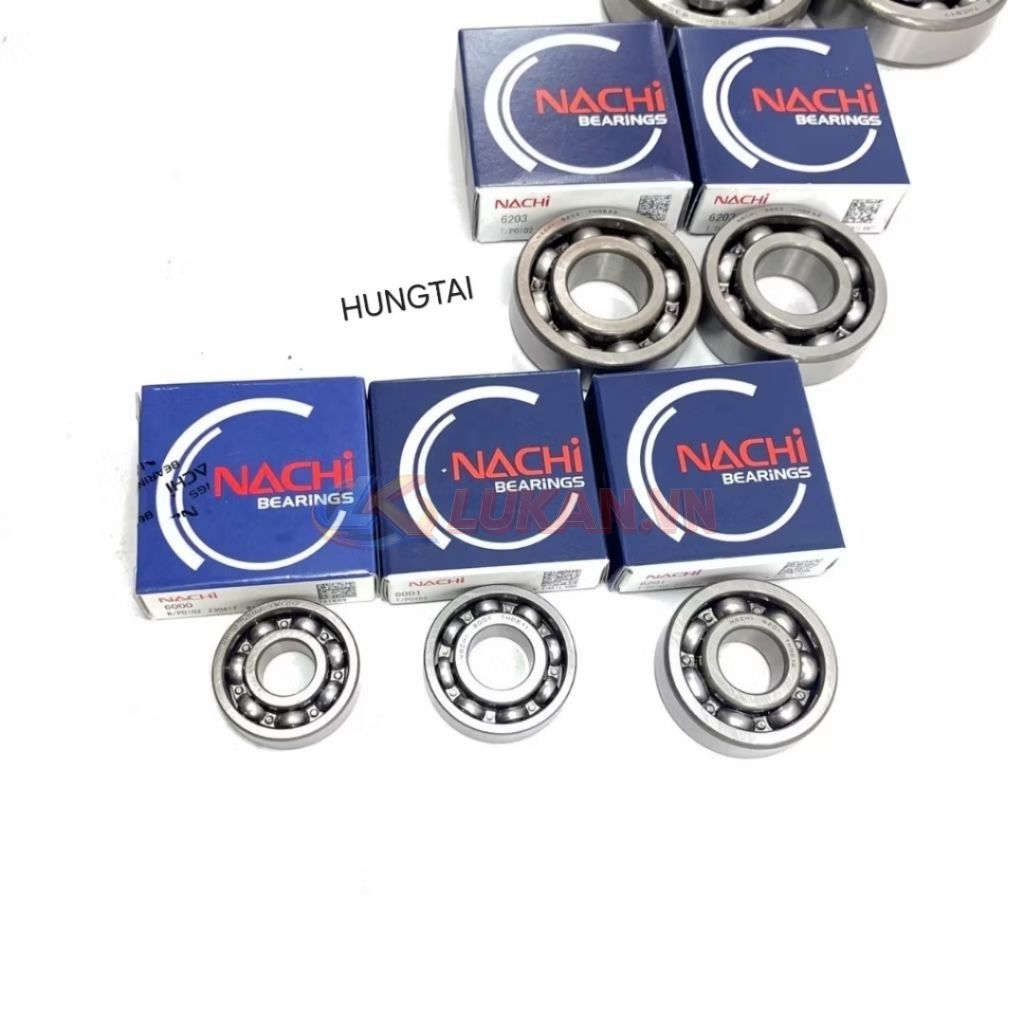 Full bộ vòng bi, bạc đạn máy WAVE S110, RSX, BLADE, A110..... chính hãng NACHI - Ảnh 3