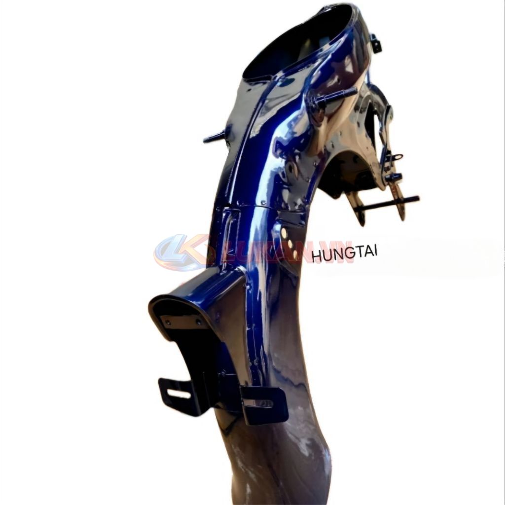 Khung sườn xe CUB 81 Xanh cao cấp - Ảnh 2
