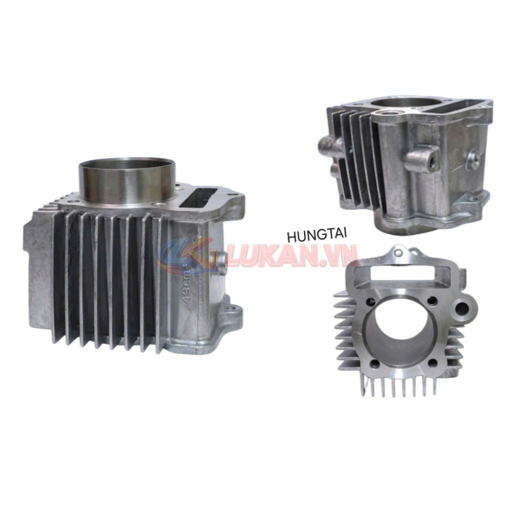 Lòng nhôm, hơi xi lanh trái 54mm xe CUB, 67.... dài 78 - Ảnh 2