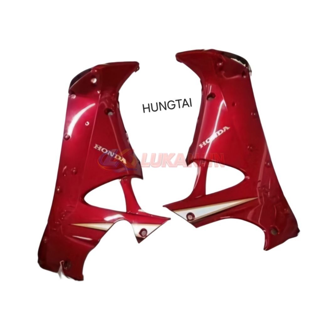 Cặp nhựa bửng cánh yếm trong xe FUTURE NEO 125 Đỏ zin Honda - Ảnh 2