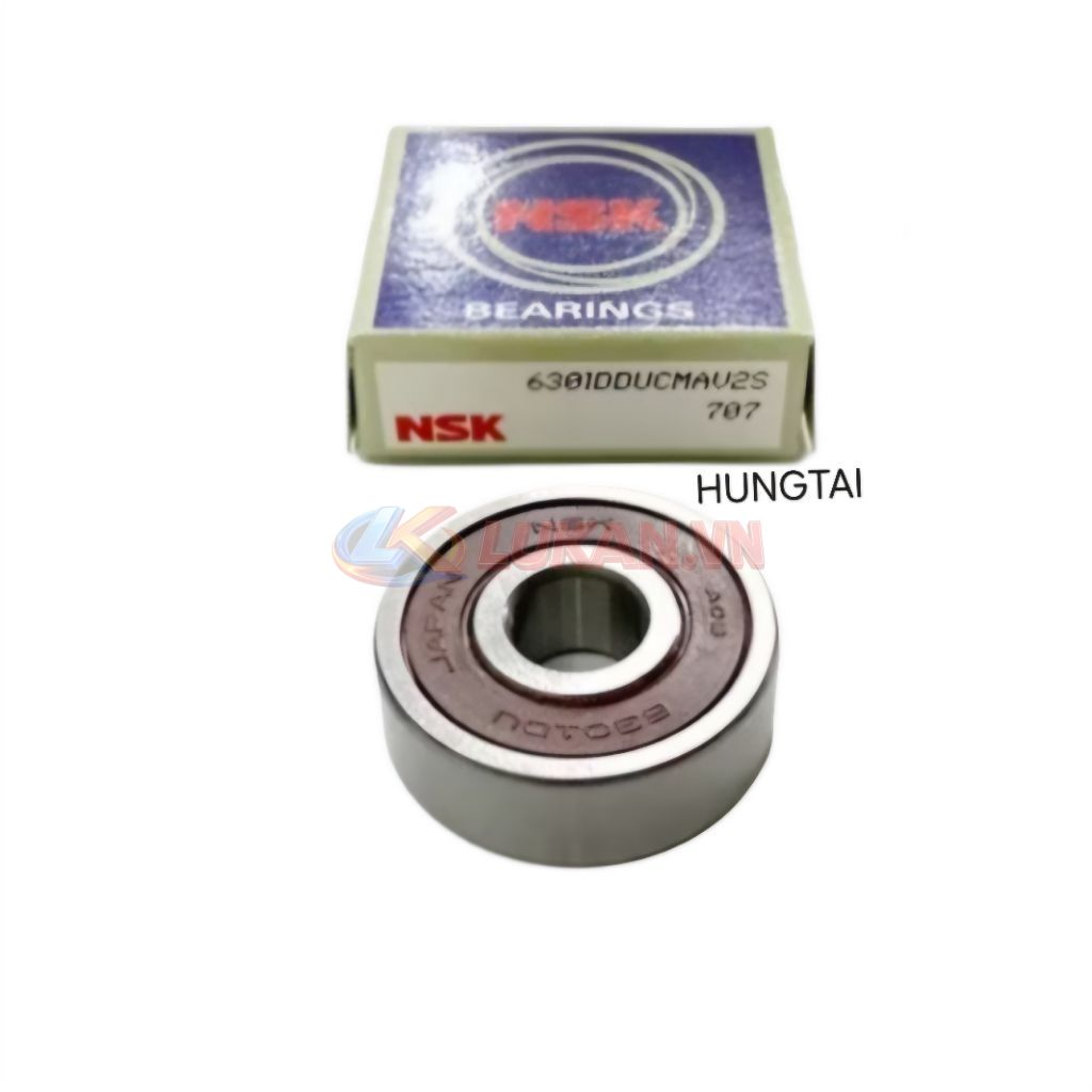 Vòng bi, bạc đạn đùm bánh xe DREAM, WAVE, FUTURE, WINNER.... 6301 NSK