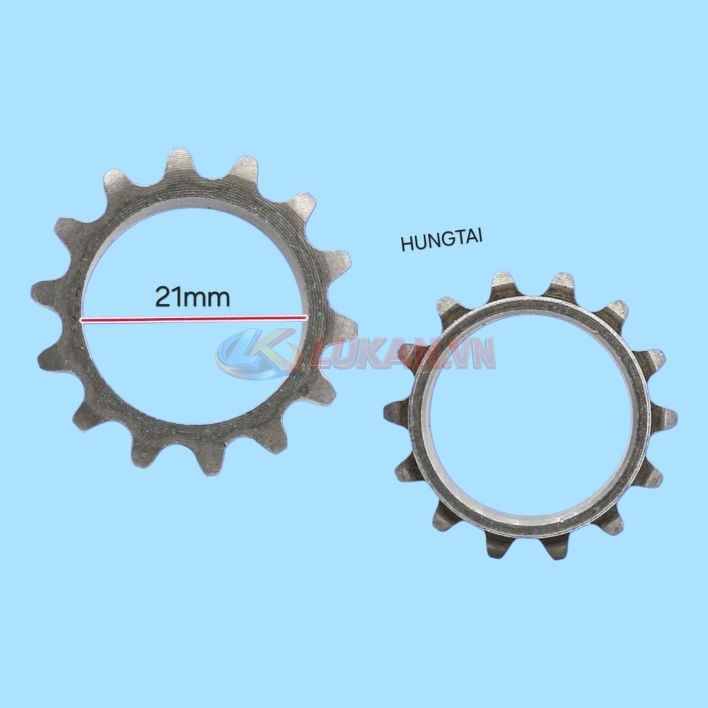 Bánh răng, nhông dên chia thì cốt lớn 21mm xe DREAM, WAVE... 14, 16T - Ảnh 3