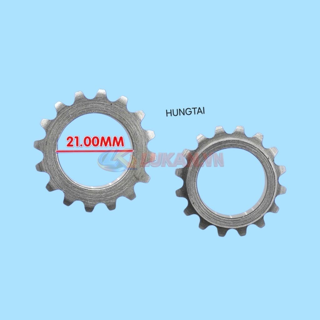 Bánh răng, nhông dên chia thì cốt lớn 21mm xe DREAM, WAVE... 14, 16T - Ảnh 4