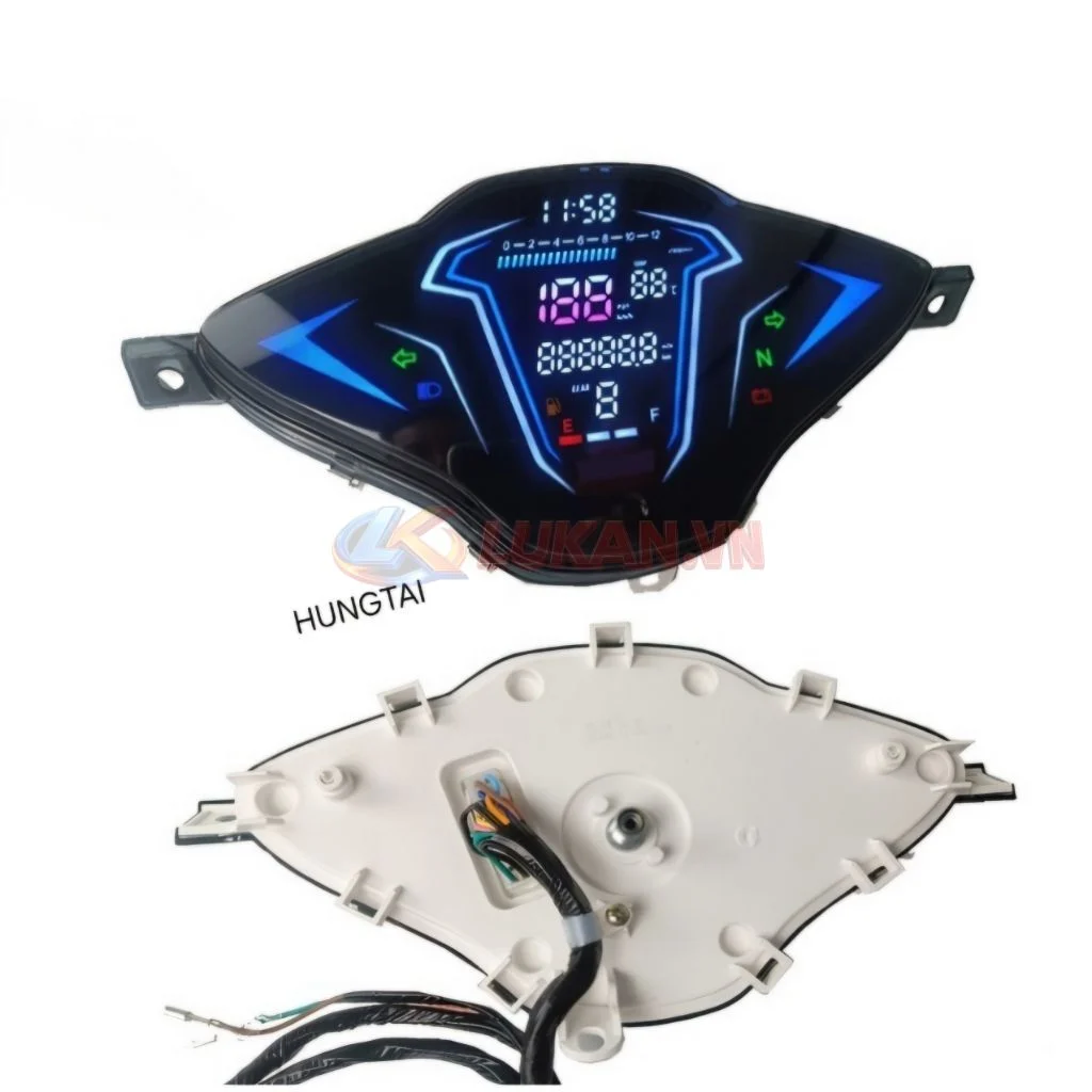 Cụm đồng hồ điện tử xe FUTURE MẬP, LED 125.... mẫu mới - Ảnh 3