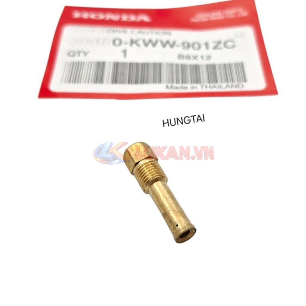 Bét cờ lỗ, ống sáo bình xăng con WAVE S110, RSX, BLADE, A110.... chế hòa khí - Ảnh 2