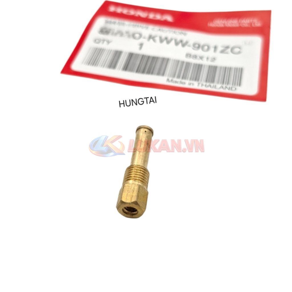 Bét cờ lỗ, ống sáo bình xăng con WAVE S110, RSX, BLADE, A110.... chế hòa khí - Ảnh 4