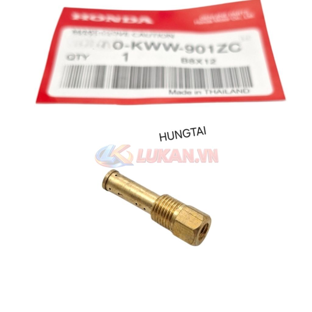 Bét cờ lỗ, ống sáo bình xăng con WAVE S110, RSX, BLADE, A110.... chế hòa khí - Ảnh 5