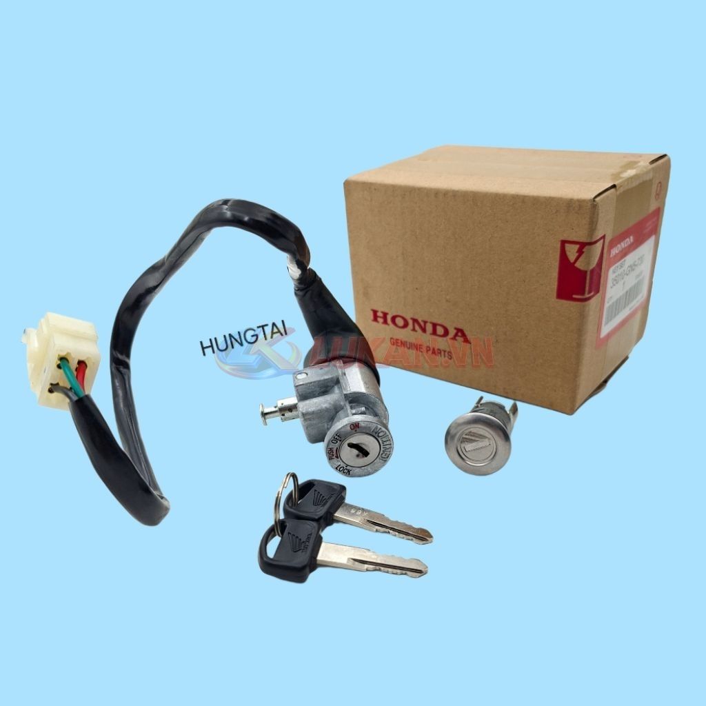 Bộ ổ khóa, công tắc điện xe DREAM Lùn zin Honda Thái 35010-GN5-730 - Ảnh 2