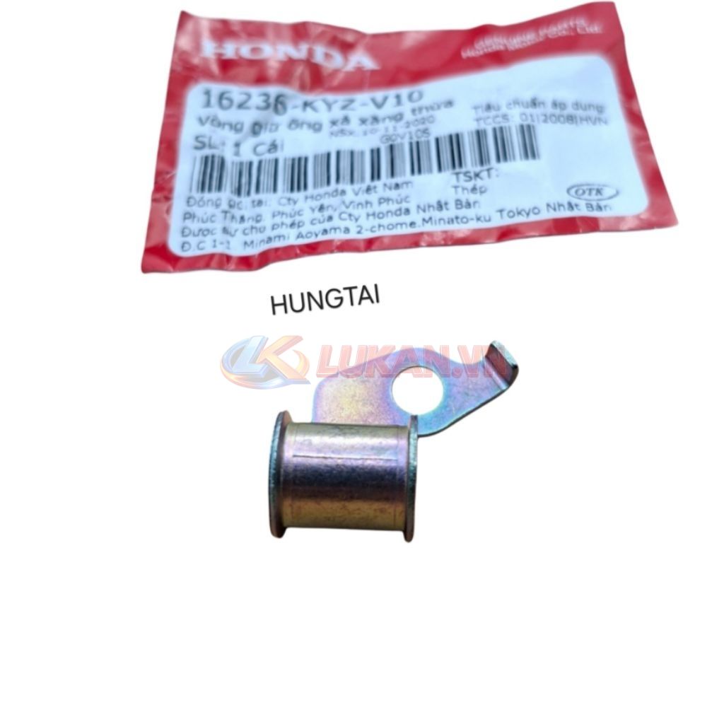 Pass đỡ ống xã xăng dư xe FUTURE MẬP 125... zin Honda 16236-KYZ-V10 - Ảnh 4