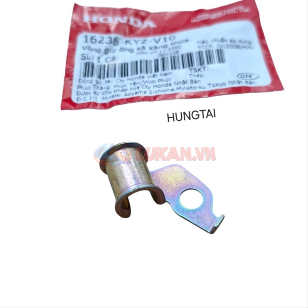 Pass đỡ ống xã xăng dư xe FUTURE MẬP 125... zin Honda 16236-KYZ-V10 - Ảnh 3