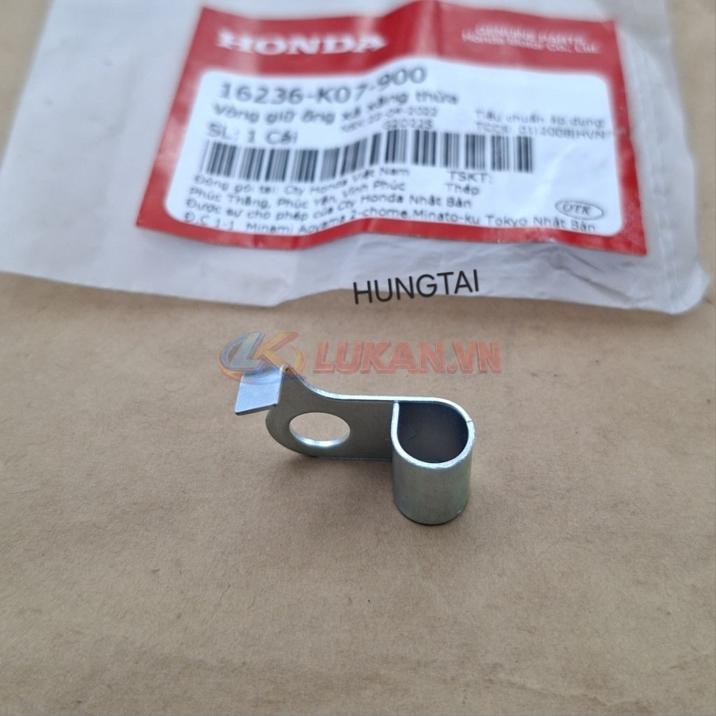 Pass, giá đỡ ống xã xăng dư xe WAVE RSX 110... zin 16236-K07-900 - Ảnh 4