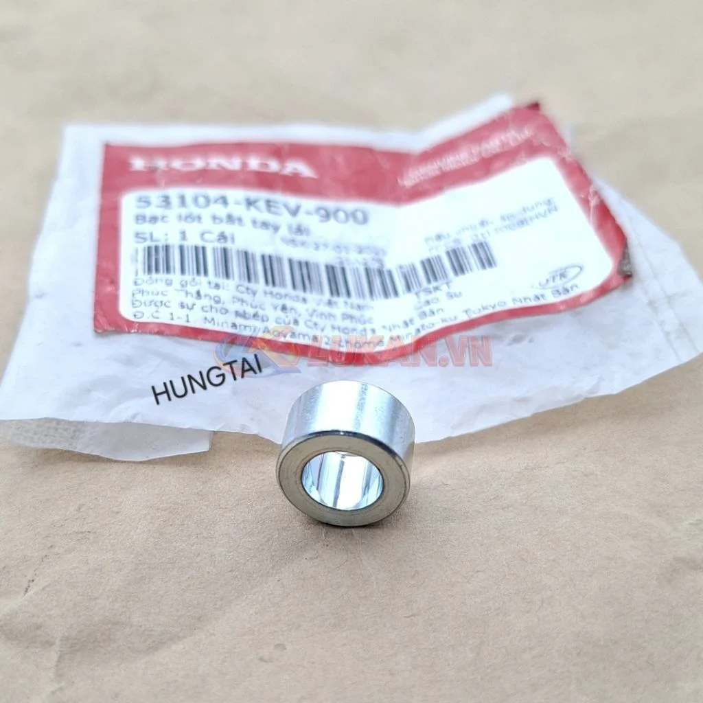 Bạc lót tay lái, ghi đông sọ khỉ xe WAVE ALPHA... zin 53104-KEV-900 - Ảnh 2