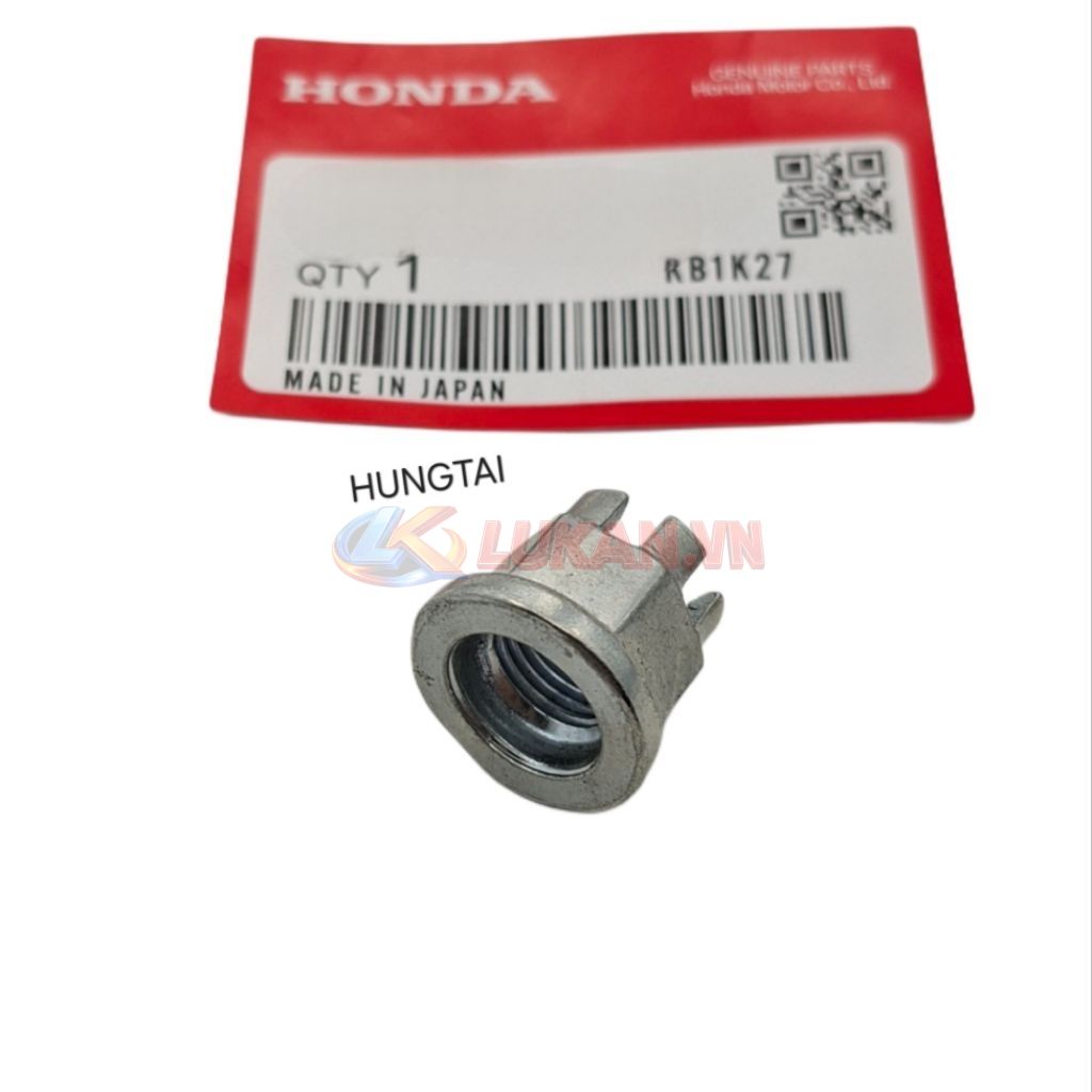 Ốc, tán đùm cốt bánh xe CUB... 12mm cao - Ảnh 2