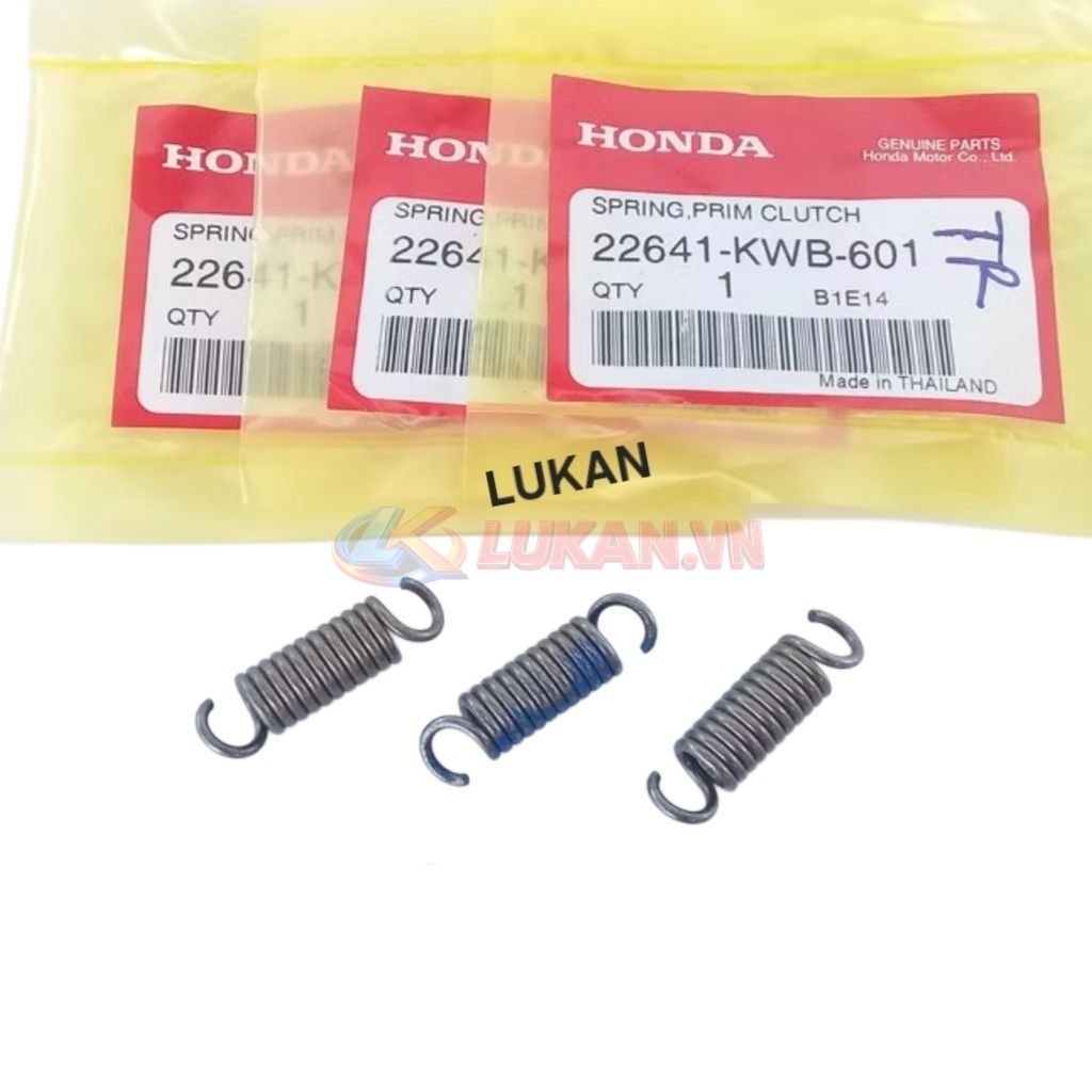 Lò xo bố ba càng chuông nồi côn ly hợp WAVE S110, RSX, ALPHA 110... zin 22641-KWW-742 - Ảnh 5