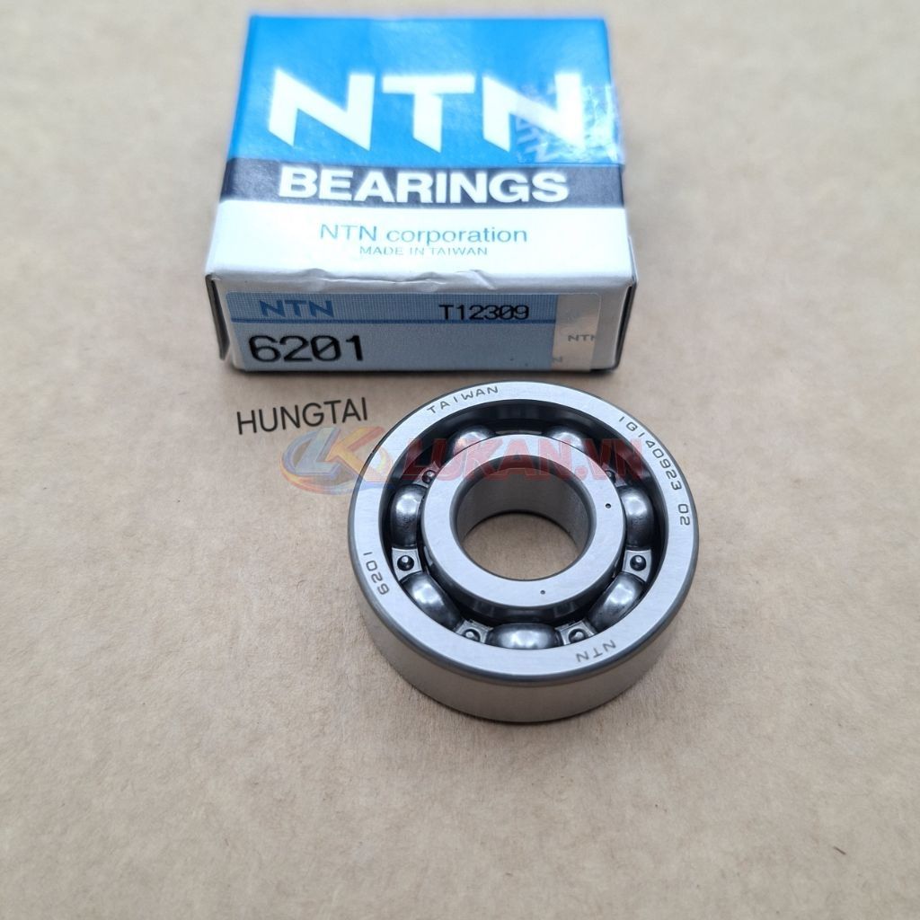 Bạc đạn, vòng bi trục cốt số, nhông tải DREAM, WAVE, FUTURE.... NTN 6201