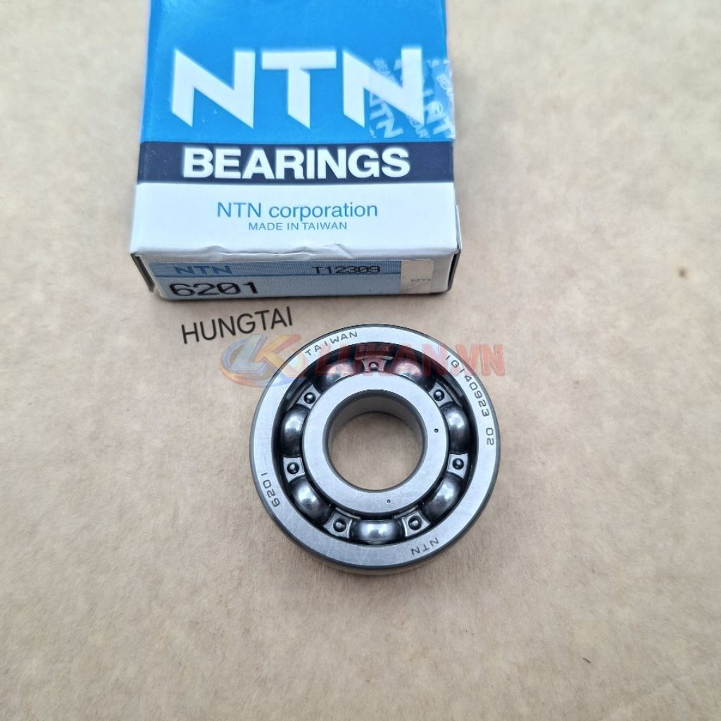 Bạc đạn, vòng bi trục cốt số, nhông tải DREAM, WAVE, FUTURE.... NTN 6201 - Ảnh 4