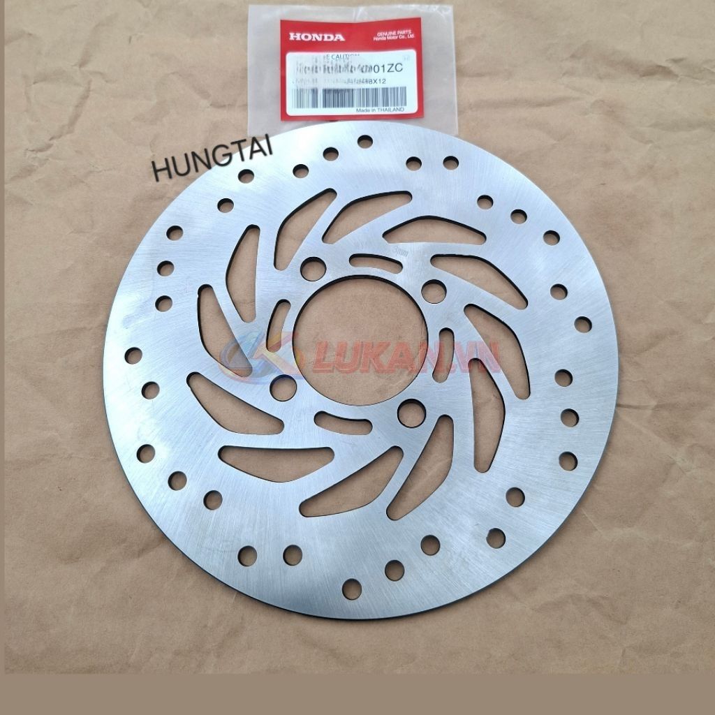 Đĩa thắng, phanh trước xe WAVE S110, RSX, BLADE, FUTURE 125.... zin - Ảnh 3