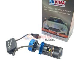 Bóng đèn pha LED bi cầu xe WAVE, FUTURE... chân H4 siêu sáng