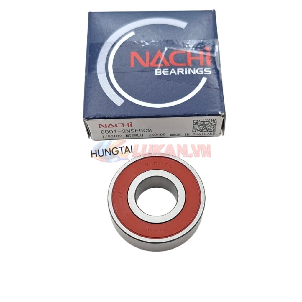 Vòng bi, bạc đạn dên lốc nồi côn FUTURE 2, NEO, MẬP, LED 125.... NACHI 6001 - Ảnh 2