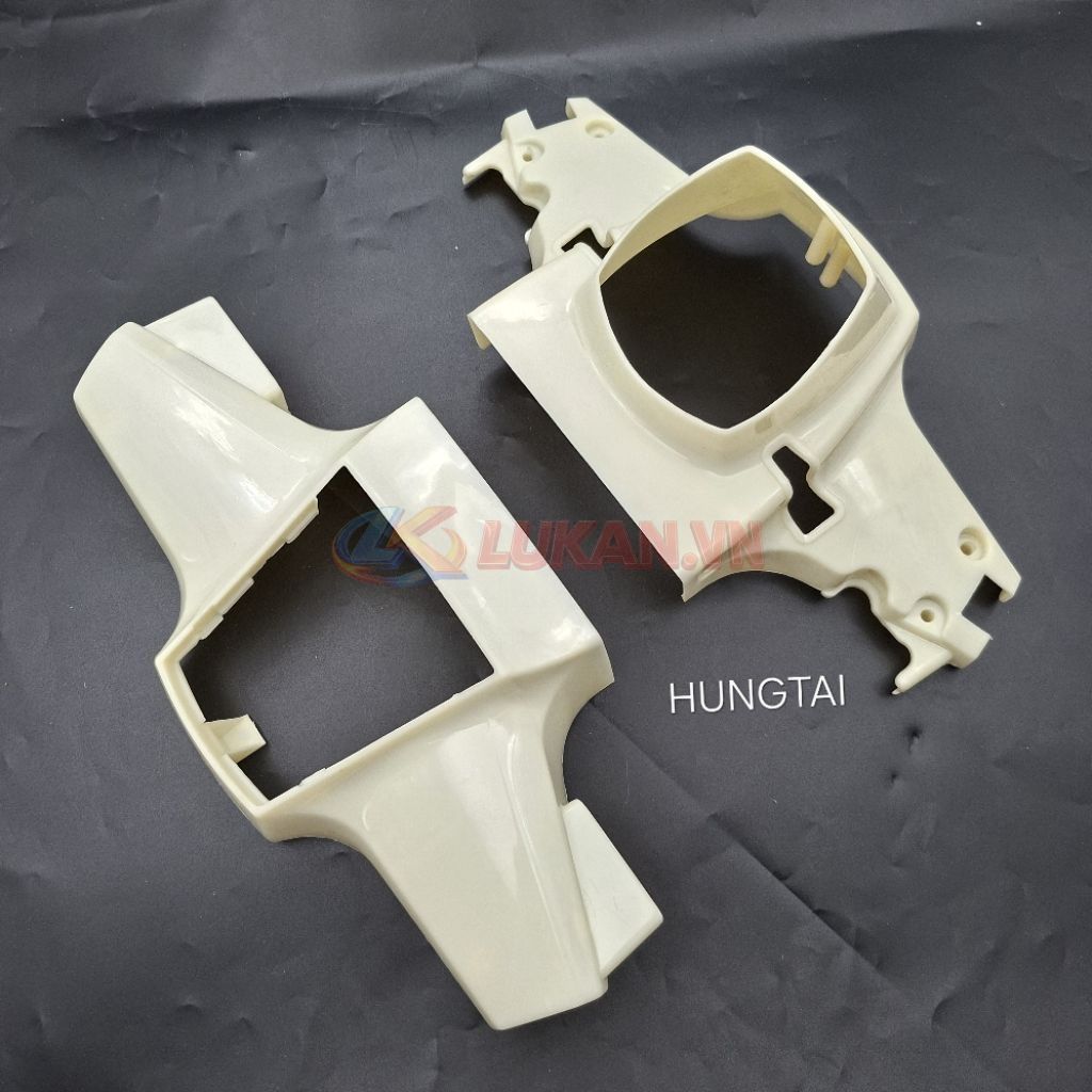 Bộ nhựa vỏ đầu đèn trước xe CUB 82... chưa sơn - Ảnh 3