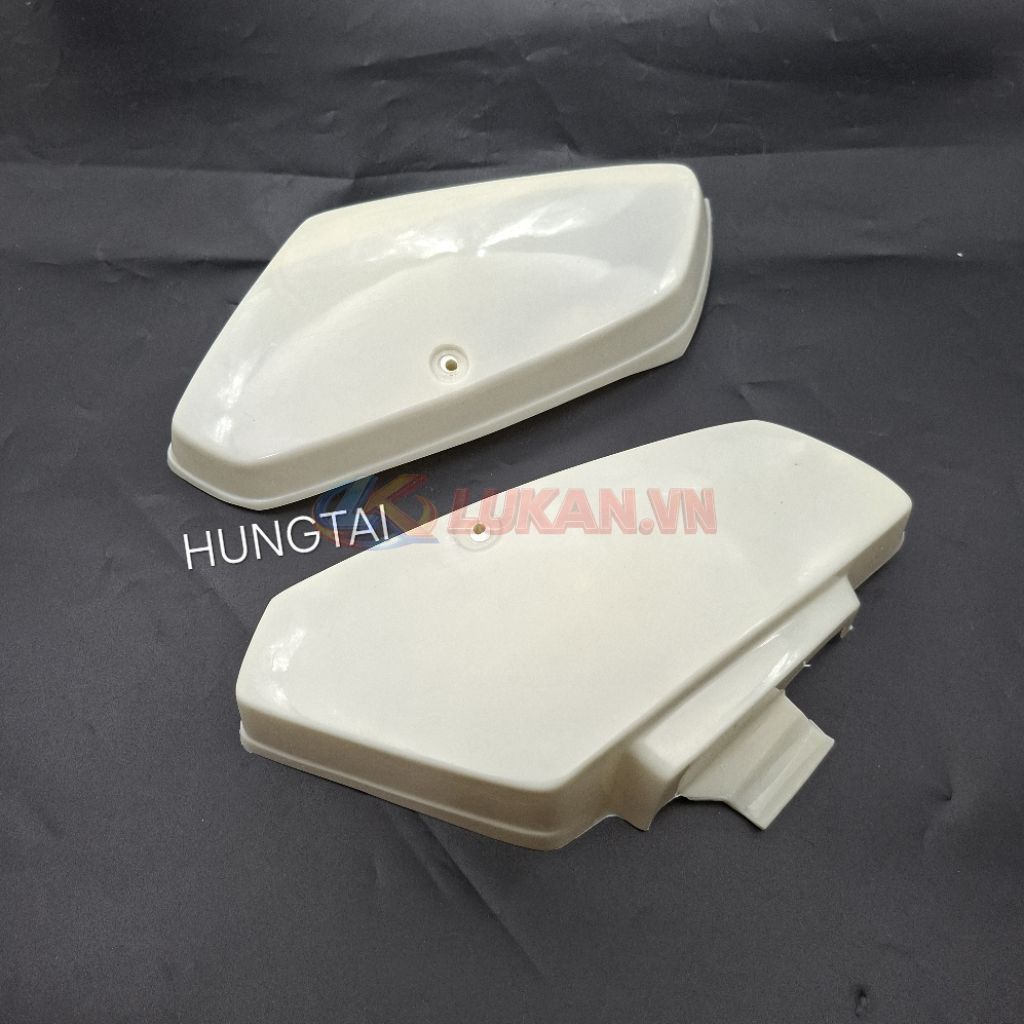 Cặp vỏ nhựa, ốp nắp cốp xe CUB 82... chưa sơn - Ảnh 5