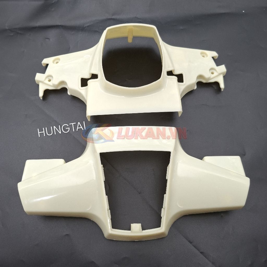 Bộ nhựa vỏ đầu đèn trước xe CUB 82... chưa sơn - Ảnh 5