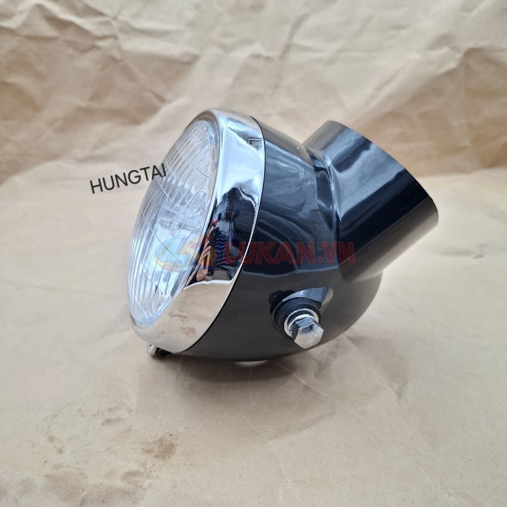 Pha chóa đèn trước xe 67.... đen mẫu đẹp - Ảnh 3
