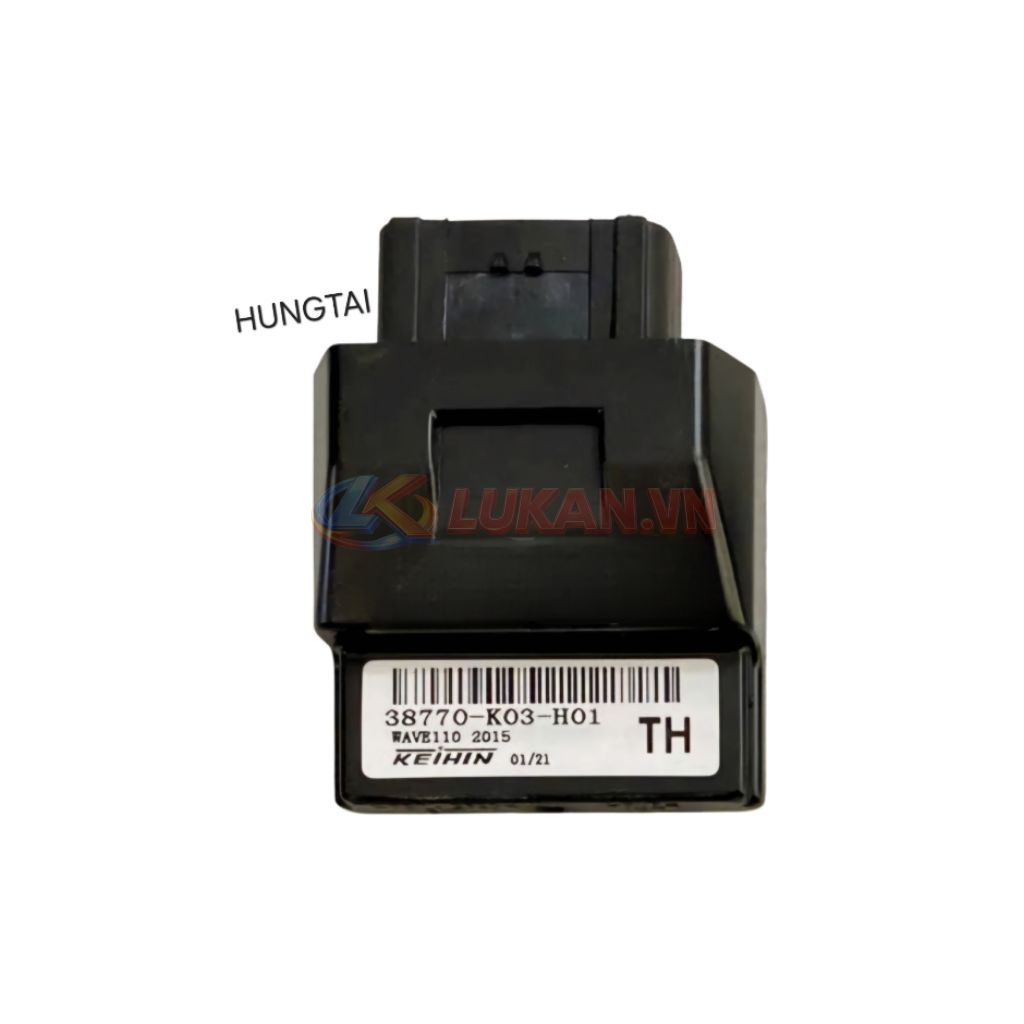 Cục IC, ECU đánh lửa điện xe WAVE S110 Thái 2015.... zin 38770-K03-H01